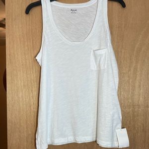 Madewell Sleeveless Tank with small pocket